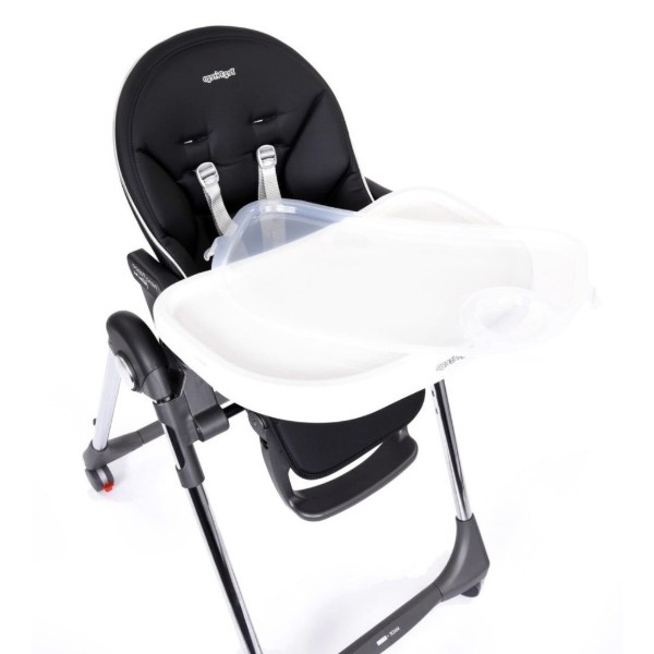 Фото - Стульчик для кормления трансформер Peg-Perego Prima Pappa Follow Me Hi-Tech LicoricE (черный ХайТек)