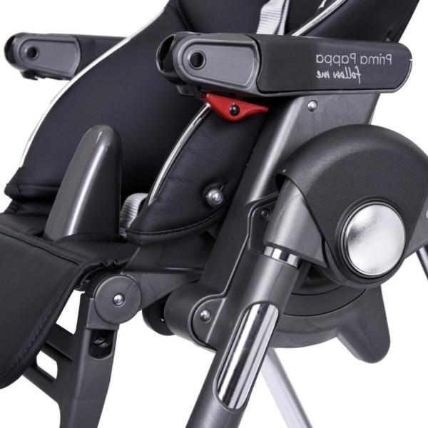Фото - Стульчик для кормления трансформер Peg-Perego Prima Pappa Follow Me Hi-Tech LicoricE (черный ХайТек)