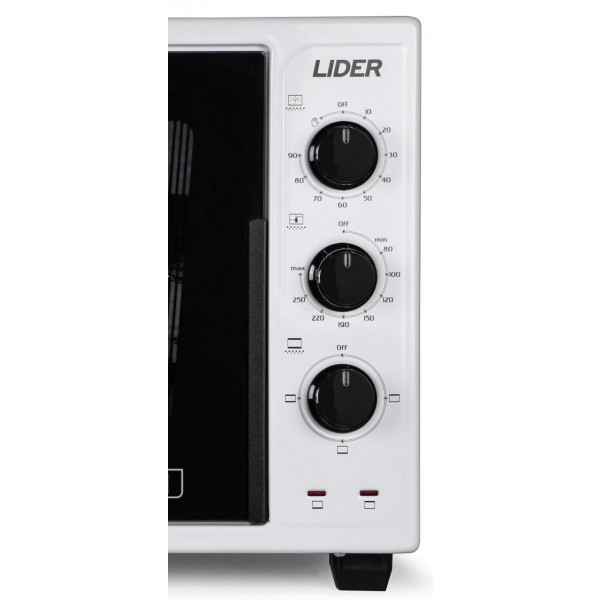 Фото - Піч електрична Lider 3623 ECO White-White