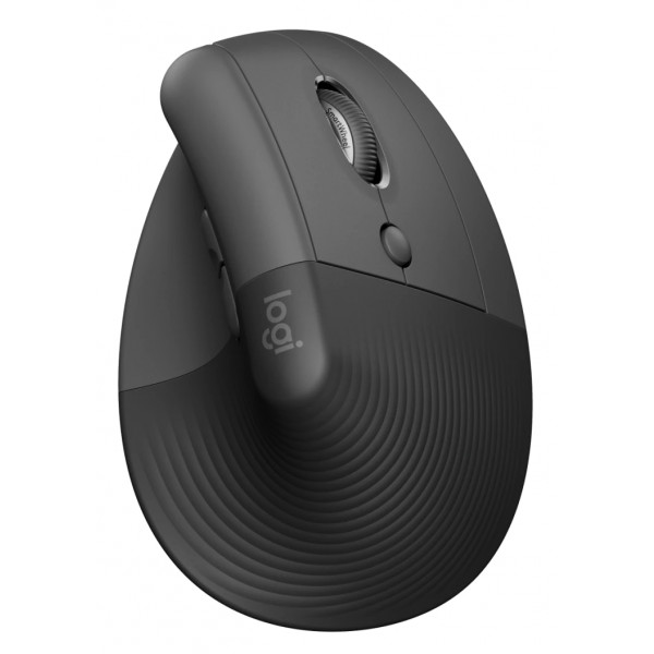 Фото - Миша бездротова Logitech Lift Vertical Ergonomic Wireless/Bluetooth Graphite (910-006473)