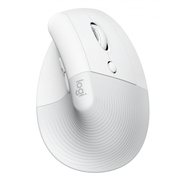 Фото - Миша бездротова Logitech Lift Vertical Ergonomic Wireless/Bluetooth White (910-006475)