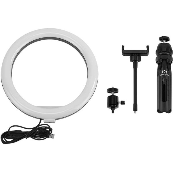 Фото - Кольцевая лампа Streamplify LIGHT 10-USB-TP (SPIR-LZ10112.11)