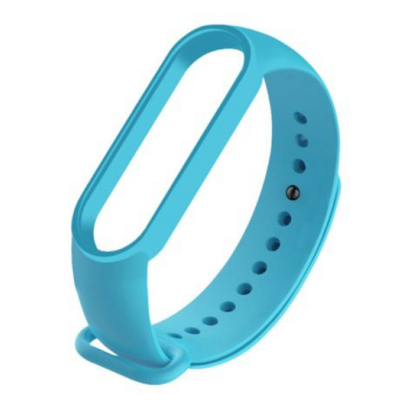 Фото - Ремінець для фітнес-браслету BeCover Xiaomi Mi Smart Band 5/Mi Smart Band 6 Light Blue (707653)