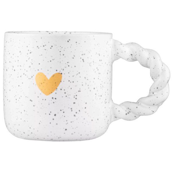 Фото - Чашка ARDESTO My heart 300 мл Light gray (AR3082G)