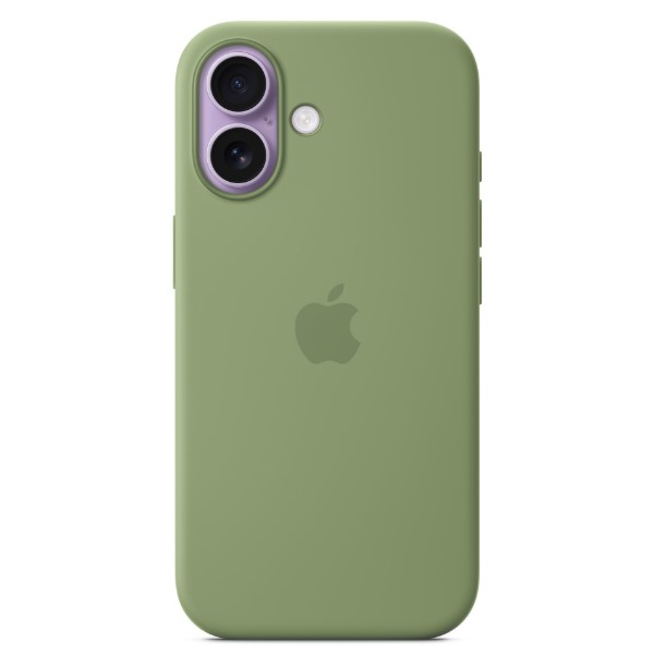 Фото - Чехол для смартфона Apple Silicone Case with MagSafe iPhone 17 Light Moss (MGEX4)