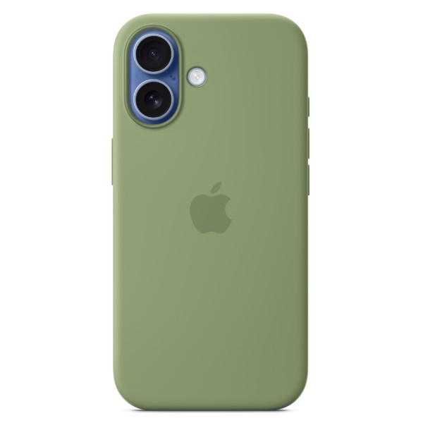 Фото - Чехол для смартфона Apple Silicone Case with MagSafe iPhone 17 Light Moss (MGEX4)