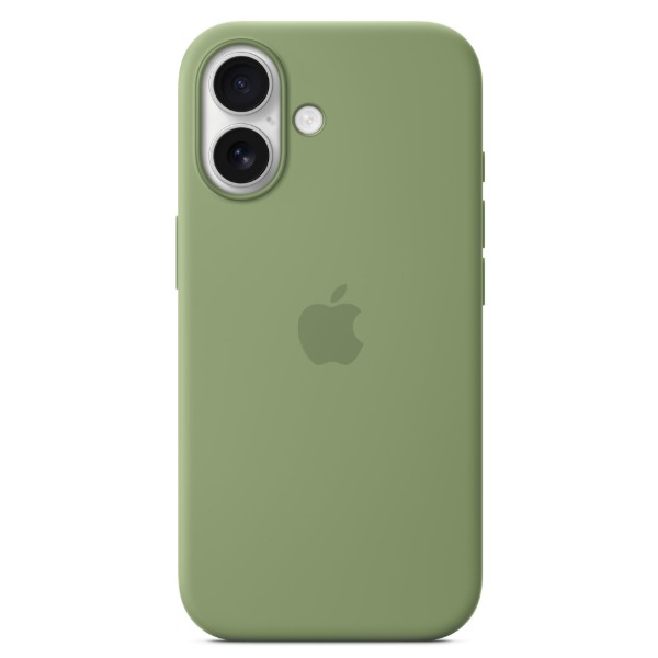 Фото - Чехол для смартфона Apple Silicone Case with MagSafe iPhone 17 Light Moss (MGEX4)