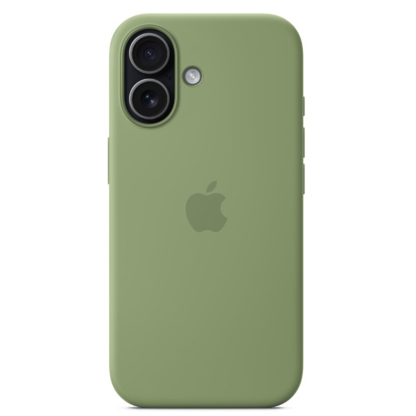 Фото - Чехол для смартфона Apple Silicone Case with MagSafe iPhone 17 Light Moss (MGEX4)