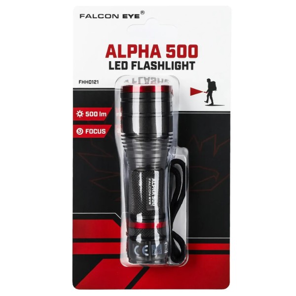 Фото - Ліхтар Falcon Eye Alpha 500 (500 Lm) Focus (FHH0121)