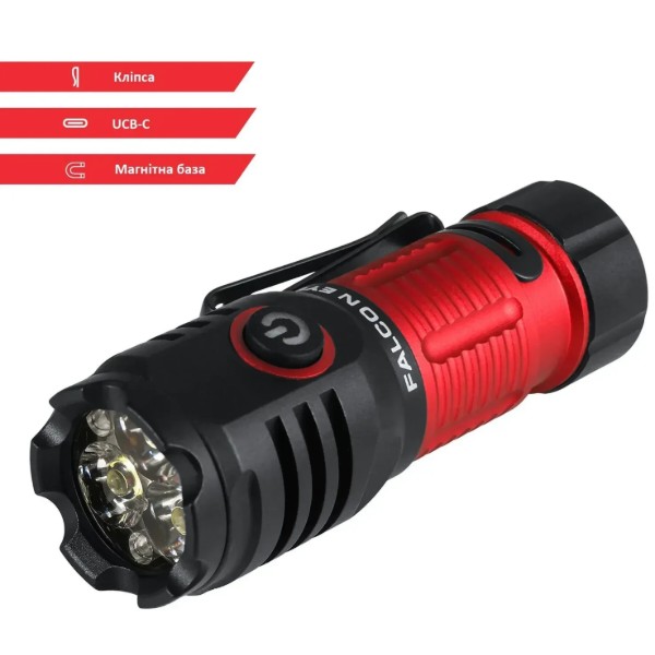 Фото - Ліхтар Falcon Eye Omega 1K (1000 Lm) Magnetic Rechargeable Type-C (FHH0141)