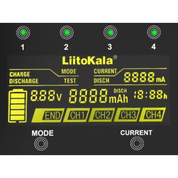 Фото - З/пристрій для акумуляторів AA/AAA LiitoKala Lii-500S+
