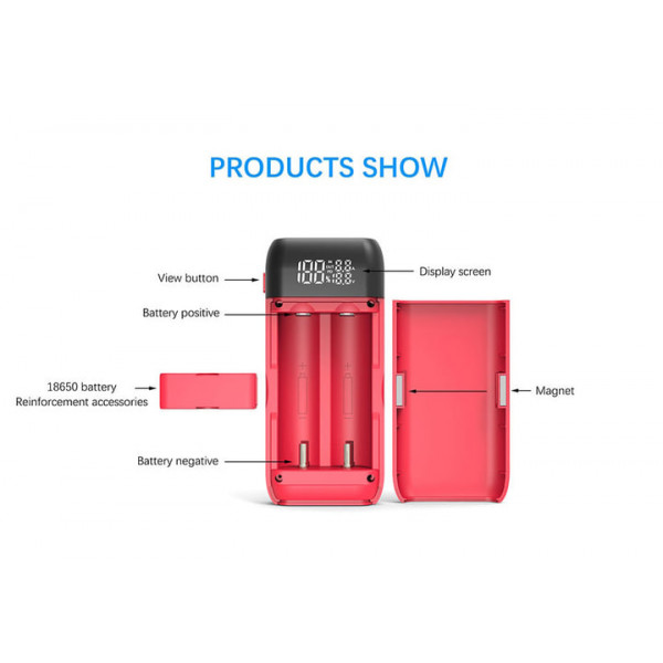 Фото - Батарея мобільна LiitoKala Lii-MP2 Green PowerBank QC3.0&PD3.0