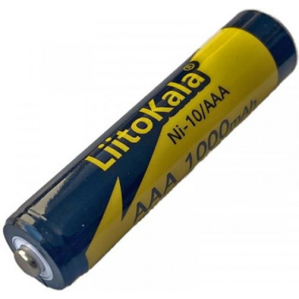 Фото - Аккумулятор тип AAA LiitoKala Ni-10/AAA 1.2V 1000mAh 1 шт.