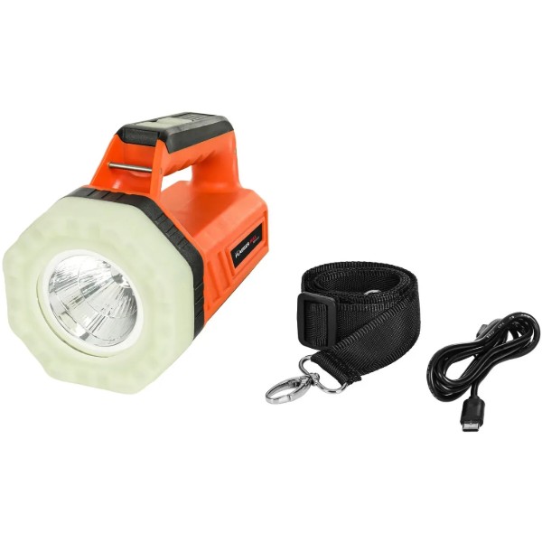 Фото - Ліхтар акумуляторний Mactronic Flagger Max Rescue (1800 Lm) White/Orange LED USB-C 8800 mAh (PSL0073R)