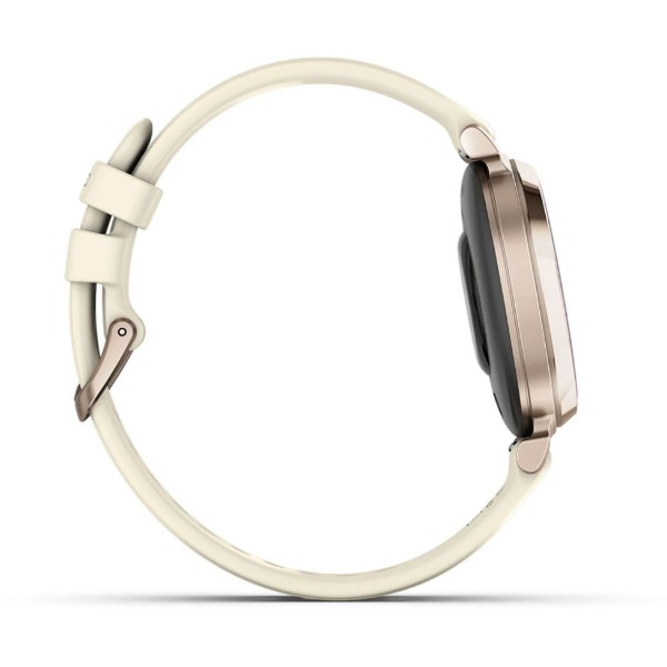 Фото - Смарт-годинник Garmin Lily 2, EURC, Cream Gold/Coconut, Silicone (010-02839-70)