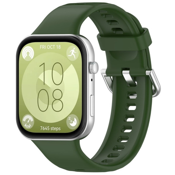 Фото - Ремінець для смарт-годинника BeCover for Huawei Watch Fit 3 / Fit 4 / Fit 4 Pro Army Green (714104)