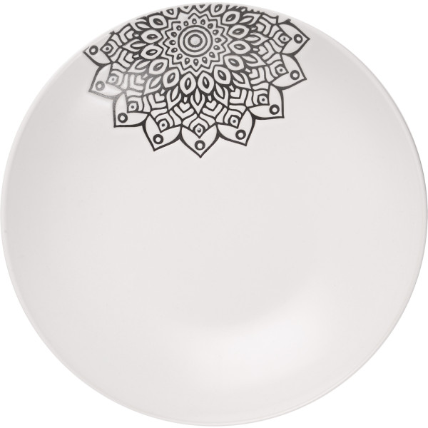 Фото - Тарілка супова Limited Edition KORA 20 см White (JH7574-2)