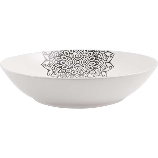 Фото - Тарілка супова Limited Edition KORA 20 см White (JH7574-2)