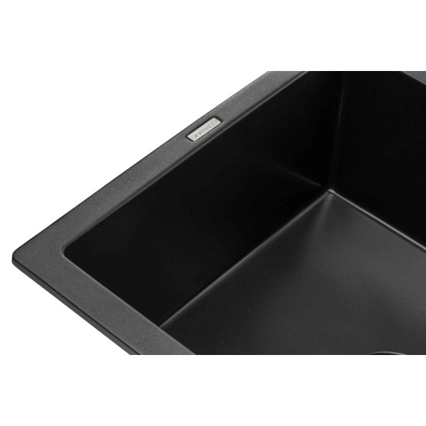 Фото - Мойка кухонная GRANADO Linares Black Shine