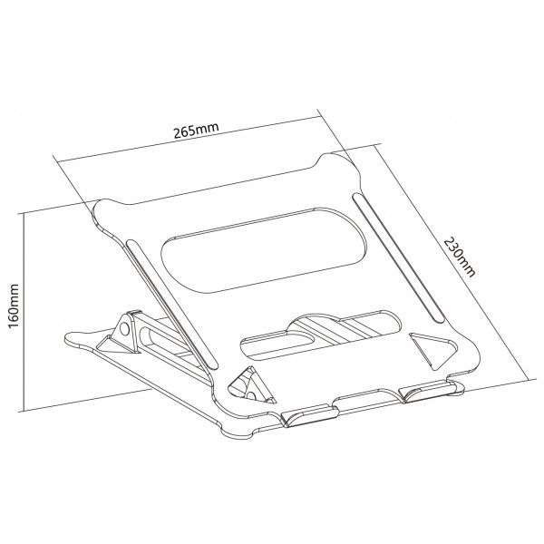 Фото - Подставка под ноутбук OfficePro LS610 Silver