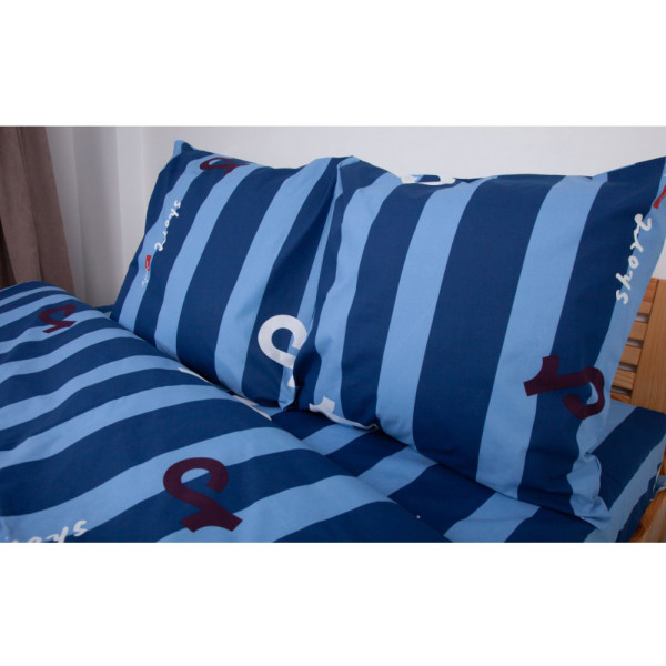 Фото - Комплект постільної білизни ТЕП Soft dreams Line Blue (2-03858_26457)
