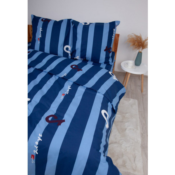 Фото - Комплект постельного белья ТЕП Soft dreams Line Blue (2-03857_26456)