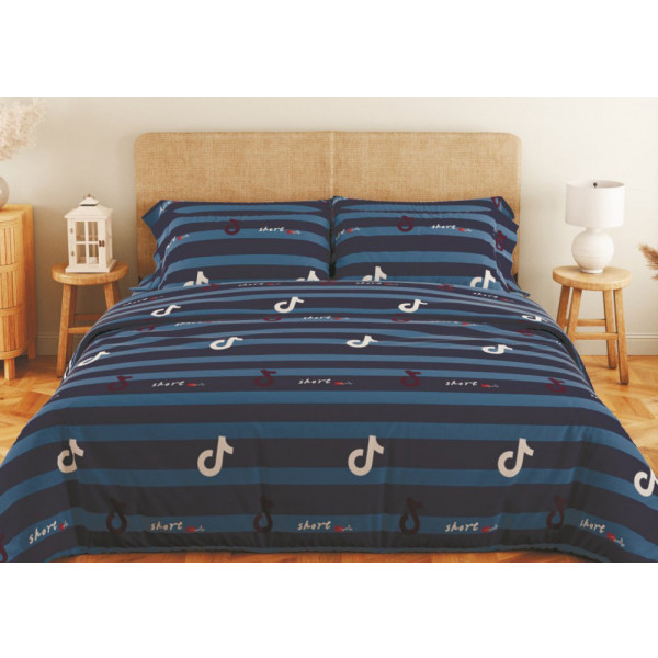 Фото - Комплект постельного белья ТЕП Soft dreams Line Blue (2-03857_26456) Фото - Комплект постельного белья ТЕП Soft dreams Line Blue (2-03857_26456)