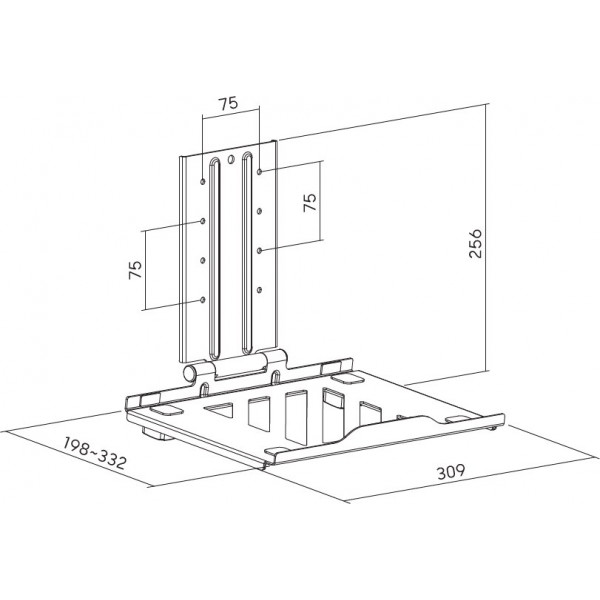 Фото - Подставка под ноутбук OfficePro LH524B Black