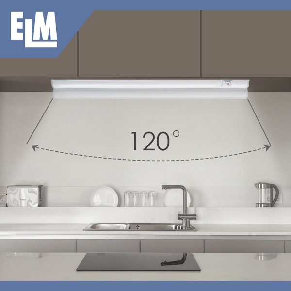 Фото - Світлодіодний світильник ELM Linear 9W 4000К IP20 26-0032