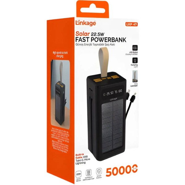 Фото - Батарея мобильная Linkage LKP-47 50000mAh