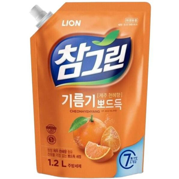 Фото - Средство для ручного мытья посуды Lion Cheonhyehyang 1.2 кг (8806325629306)
