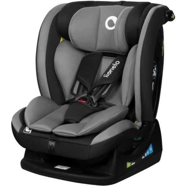 Фото - Автокресло Lionelo AART I-SIZE GREY GRAPHITE