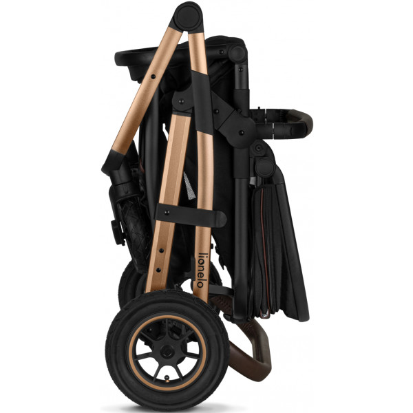 Фото - Коляска універсальна 3 в 1 Lionelo AMBER Black Onyx