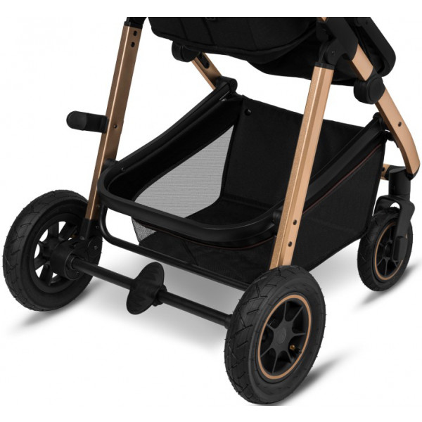 Фото - Коляска універсальна 3 в 1 Lionelo AMBER Black Onyx