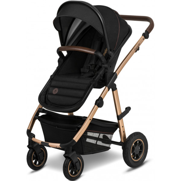 Фото - Коляска універсальна 3 в 1 Lionelo AMBER Black Onyx