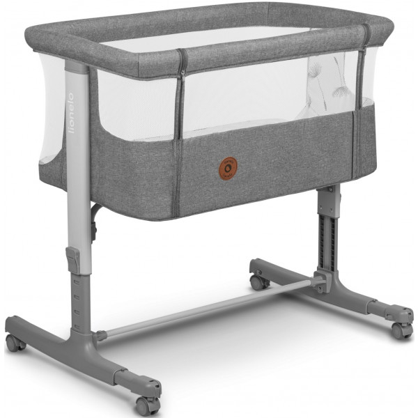 Фото - Кроватка детская прямоугольная Lionelo Aurora Grey Concrete