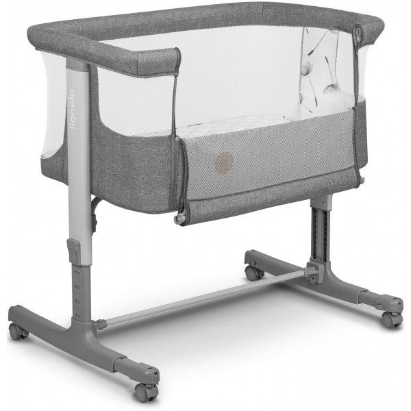 Фото - Кроватка детская прямоугольная Lionelo Aurora Grey Concrete