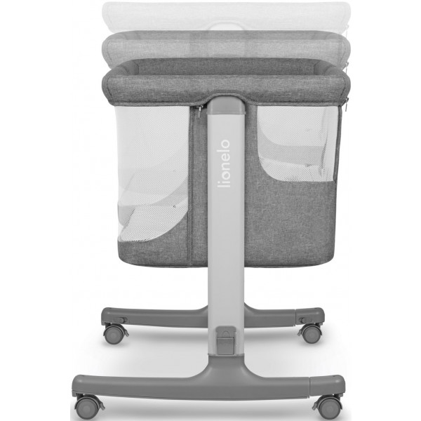 Фото - Кроватка детская прямоугольная Lionelo Aurora Grey Concrete