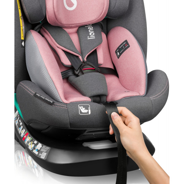 Фото - Автокресло Lionelo BASTIAAN ONE I-SIZE PINK ROSE