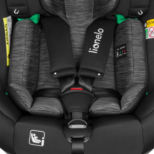 Фото - Автокресло Lionelo Braam I-SIZE Black Carbon
