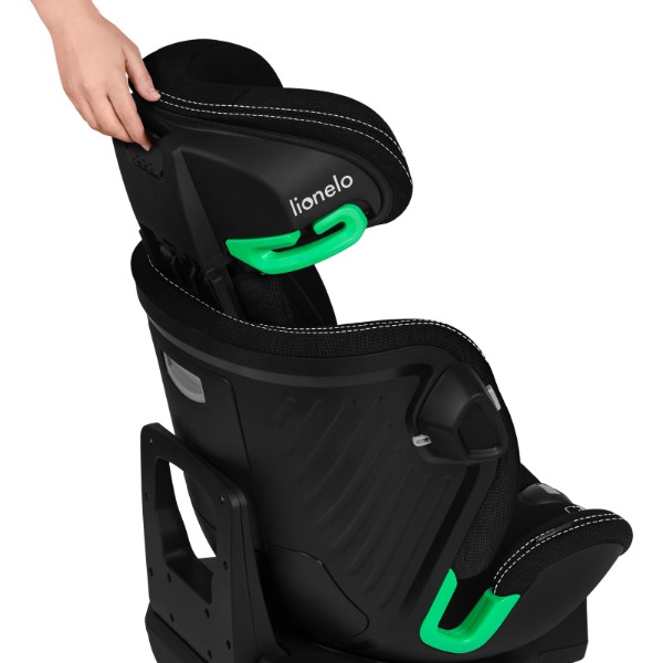 Фото - Автокресло Lionelo HARMONY I-SIZE BLACK CARBON BAMBOO