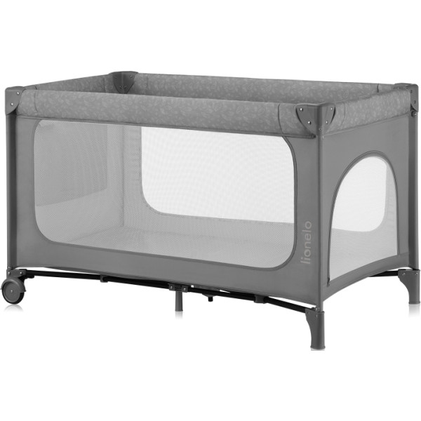 Фото - Манеж-ліжко Lionelo Jasmin Easy Fold Grey Stone