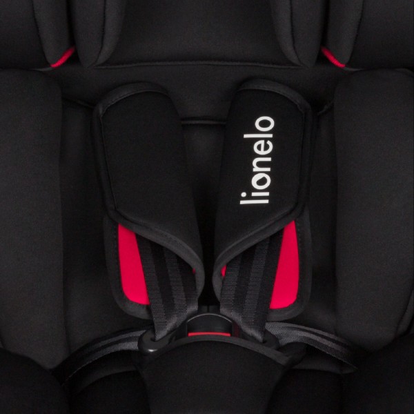 Фото - Автокресло Lionelo Aart Black Carbon Red
