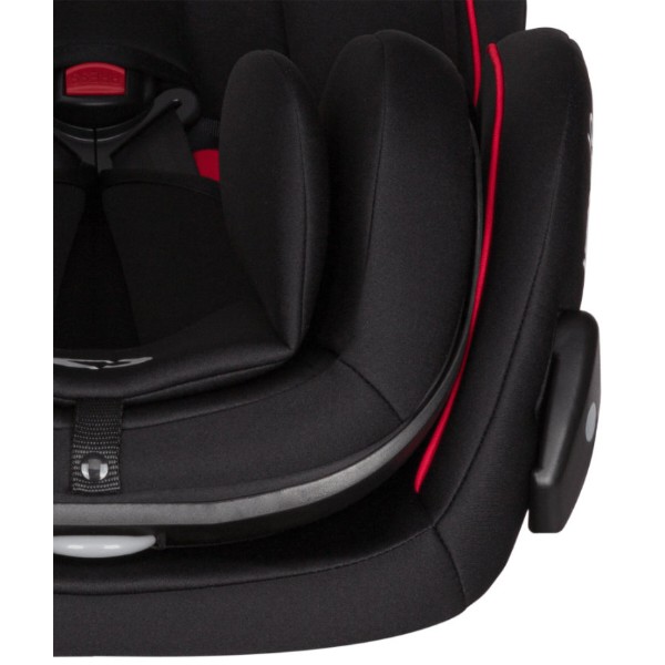 Фото - Автокресло Lionelo Aart Black Carbon Red