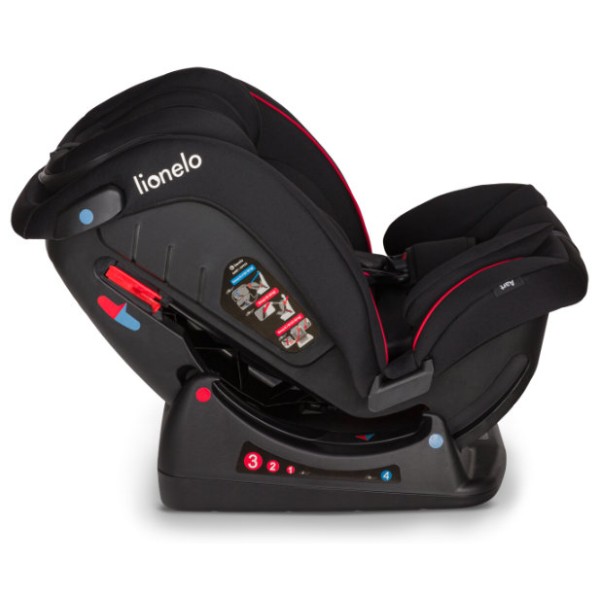 Фото - Автокресло Lionelo Aart Black Carbon Red