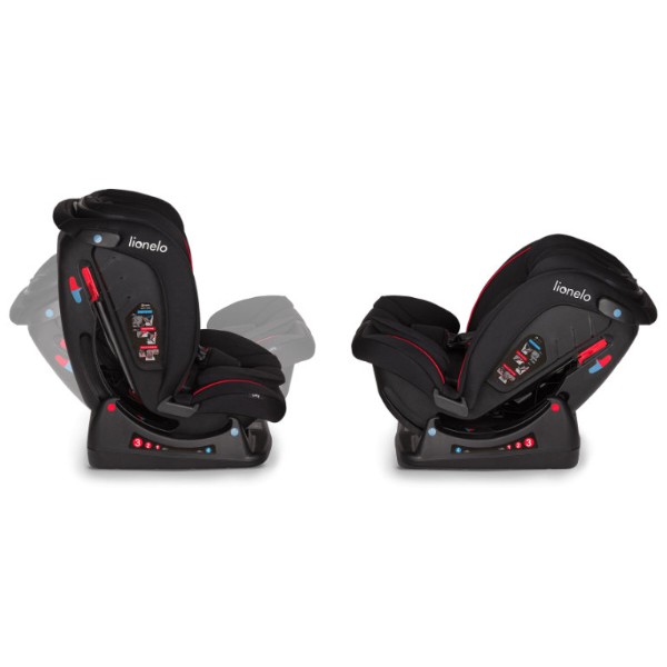 Фото - Автокресло Lionelo Aart Black Carbon Red