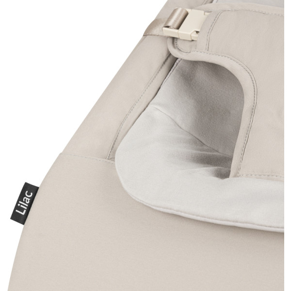 Фото - Крісло-шезлонг Lionelo Lilac Beige Sand