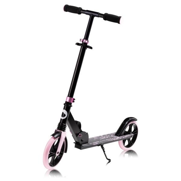 Фото - Двухколёсный самокат Lionelo LUCA BLACK CARBON PINK