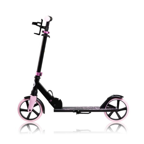 Фото - Двухколёсный самокат Lionelo LUCA BLACK CARBON PINK