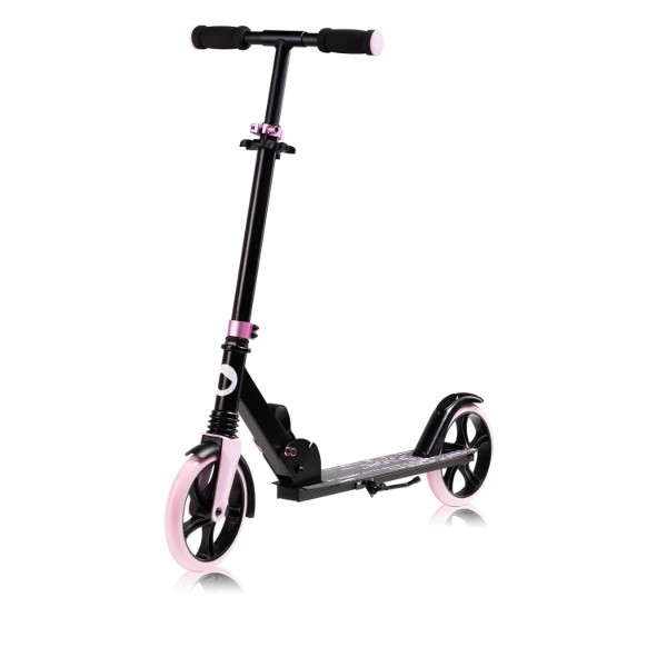 Фото - Двухколёсный самокат Lionelo LUCA BLACK CARBON PINK